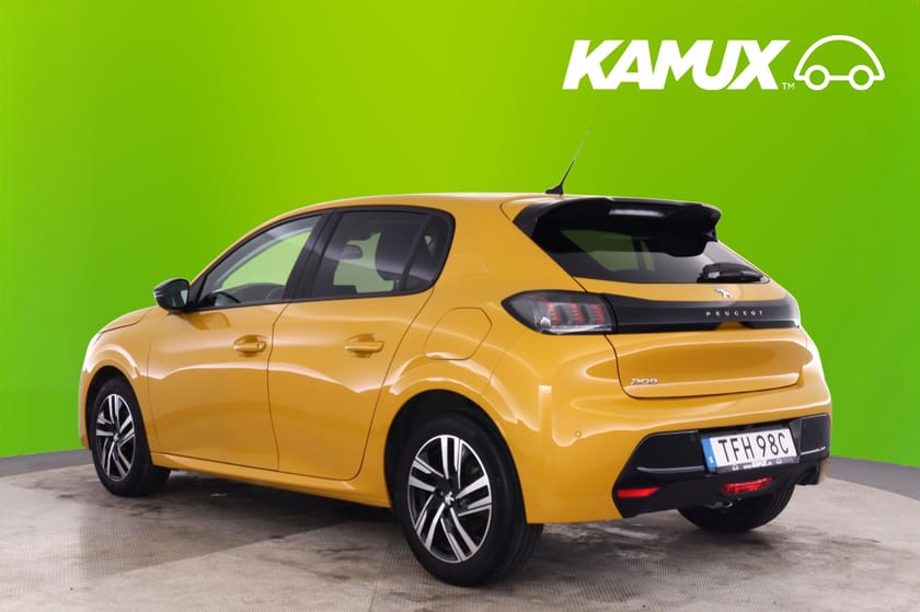 Bild 5 av Peugeot 208 1.2 PureTech EAT 100hk ALLURE B-Kam CarPlay Skinn Farthåll