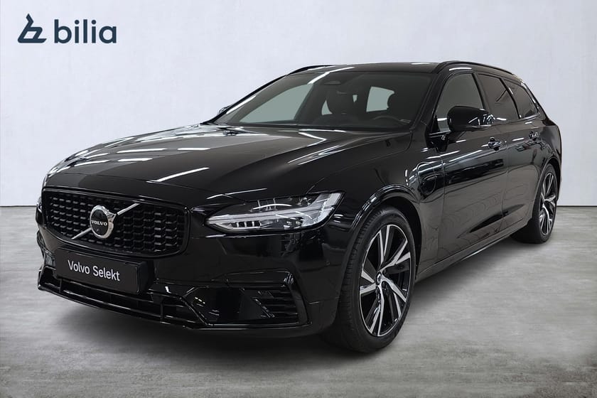 Bild 1 av Volvo V90 Recharge T8 R-Design/Dragkrok/HarmanKardon/Panorama/360° kamera