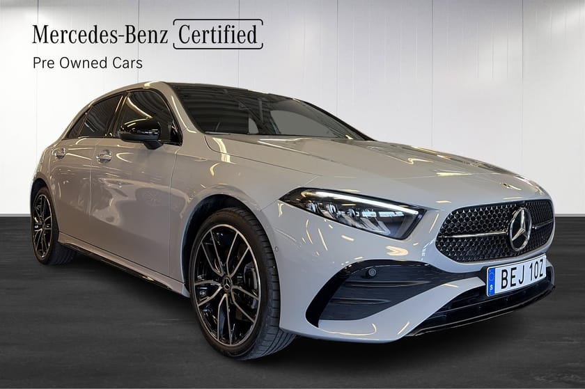 Bild 3 av Mercedes-Benz A 250 e Moms/AMG/Panorama/Panelbelysning