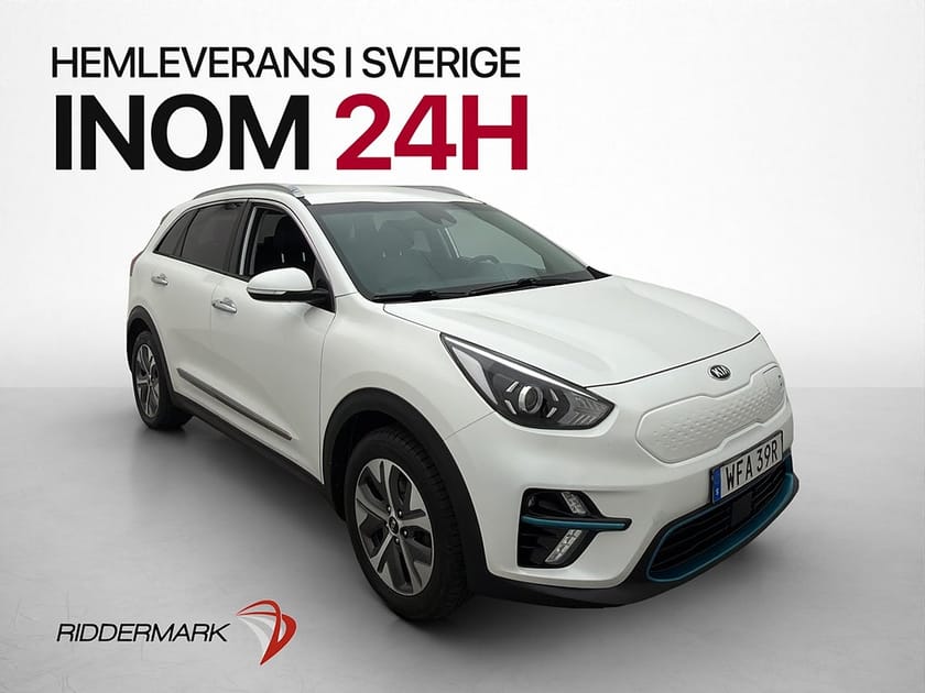 Bild 1 av Kia e-Niro 64 kWh 204hk Advance Kamera Navi CarPlay Halvskin