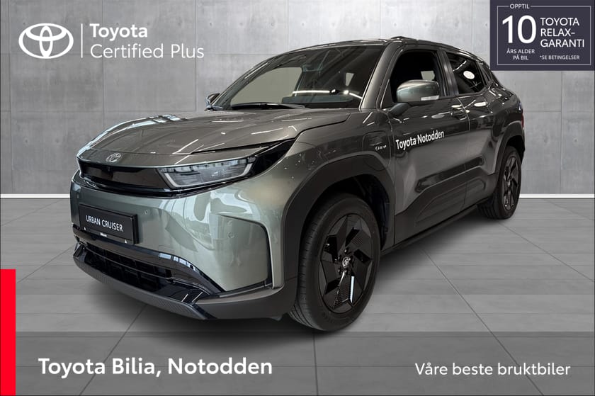 Bilde 1 av Toyota Urban Cruiser SUV 4WD, høy bakkeklaring, EL 395 km rekkevidde