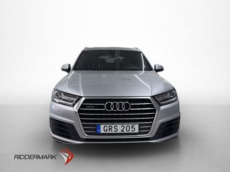 Audi Q7 TDI Q 272hk S-Line 7 Sits Värmare Bose Navi Cockpit