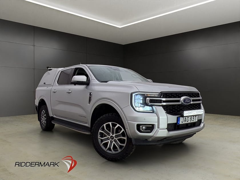Bild 1 av Ford Ranger Dubbelhytt Limited e-4WD Värm Cockpit Kåpa B&O CARPLAY MOMS