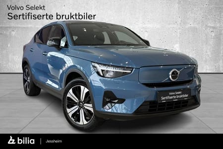 Volvo C40 Recharge Twin 408Hk AWD Plus, Google, Varmepumpe, Kamera