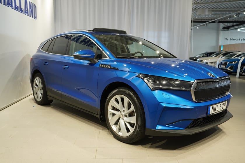 Bild 4 av Škoda Enyaq iV 80 82 KWH 99% SoH DRAG, PANO, KAMERA. LÄDER MM!