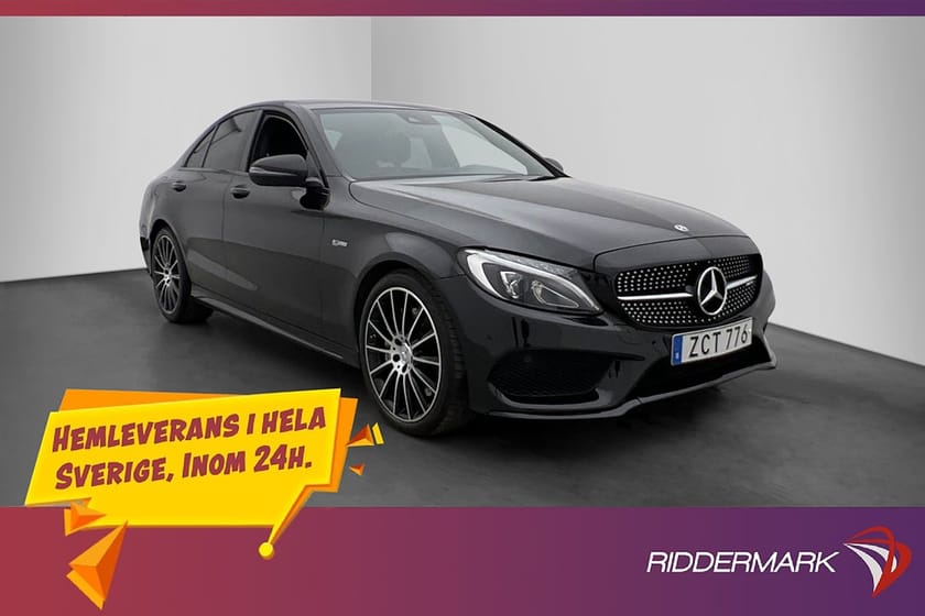 Bild 3 av Mercedes-Benz AMG C 43 4MATIC 4M 367hk Burmester Navi Kamera Skinn