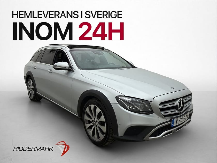Bild 3 av Mercedes-Benz E 220 d 4MATIC All-Terrain 4M 194hk Pano Burmester 360° HUD Drag