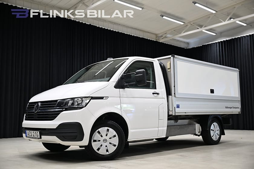 Bild 1 av Volkswagen Transporter Chassi Cab TDI DSG 150HK Långkåpa|Drag|Värmare|EnÄgare|Leasbar