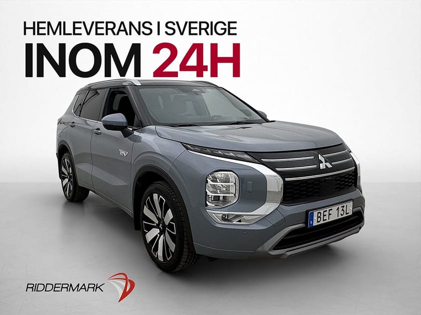 Bild 1 av Mitsubishi Outlander PHEV 4WD Instyle Pano Yamaha 360° HUD