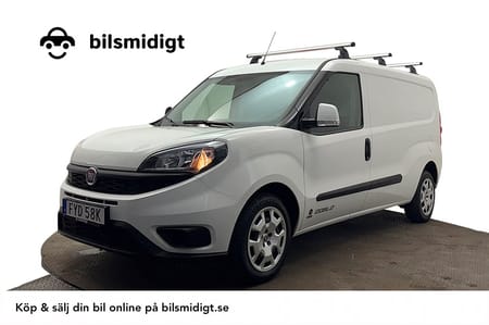 Fiat Doblò Van Maxi 0.9 t 1.4 NP CNG 3sits Drag Inredd Kamera Värmare MOMS