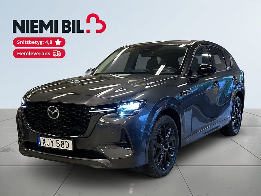 Bild 1 av Mazda CX-60 PHEV Homura/Sov-däck/Pano/Kamera/Bose/10 Års Garanti