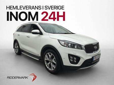Kia Sorento 2.2 CRDi AWD 7-Sit Pano Skinn Infinity 360° Drag