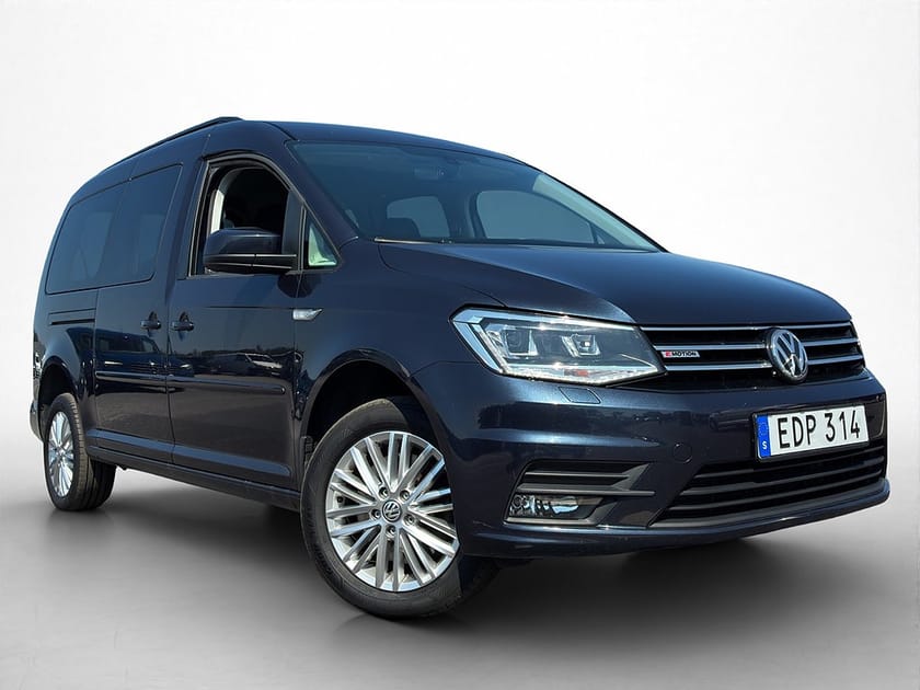 Bild 1 av Volkswagen Caddy Maxi Life 7-Seater 4M Värmare Dragkrok B-Kamera 7-Sits