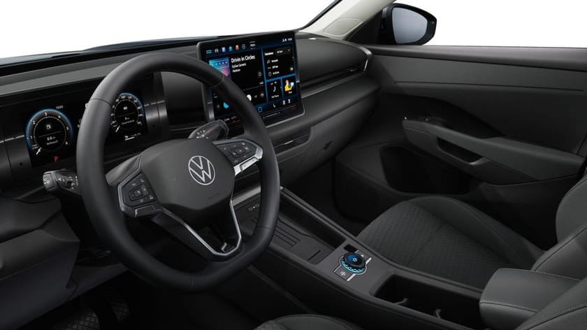 Bild 3 av Volkswagen T-Roc eTSI 150 DSG Drag Wolf Gray lager