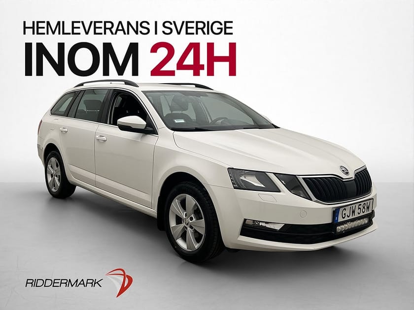 Bild 1 av Škoda Octavia Kombi Skoda 115hk Ambition LED-Ramp Sensorer CarPlay