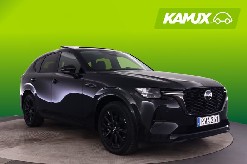 Bild 1 av Mazda CX-60 PHEV 327hk Homura Coso PANO 360 Bose Skinn Elstol Navi