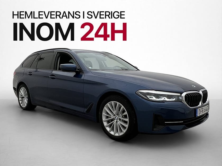 Bild 1 av BMW 530e xDrive Touring 530 Moms Cockpit Drag Kamera Skinn Navi