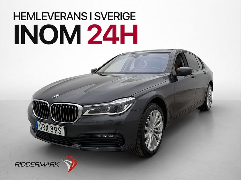 Bild 3 av BMW 750d xDrive 400hk HeadUp 360° Harman/Kardon Pano Skinn