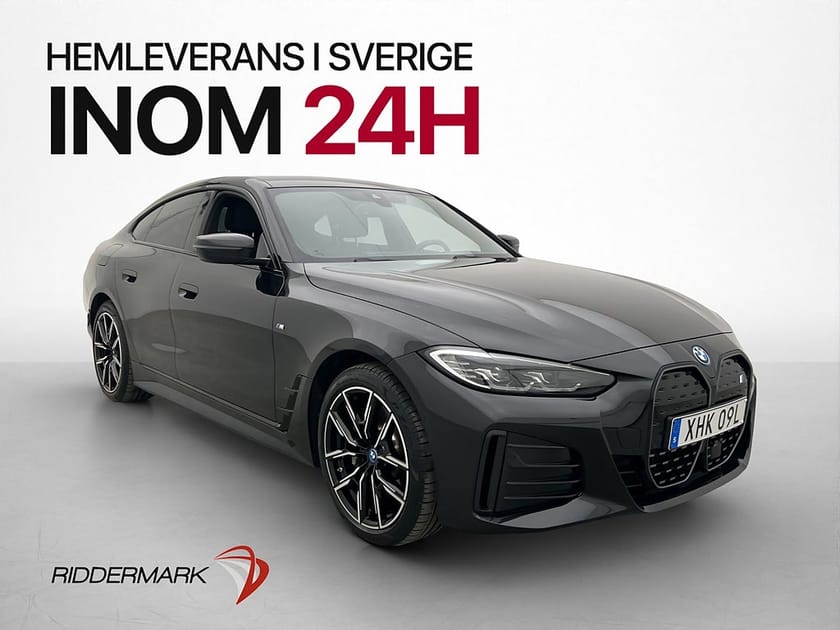 Bild 4 av BMW i4 eDrive40 Gran Coupé M Sport Wide Kamera Skinn Navi