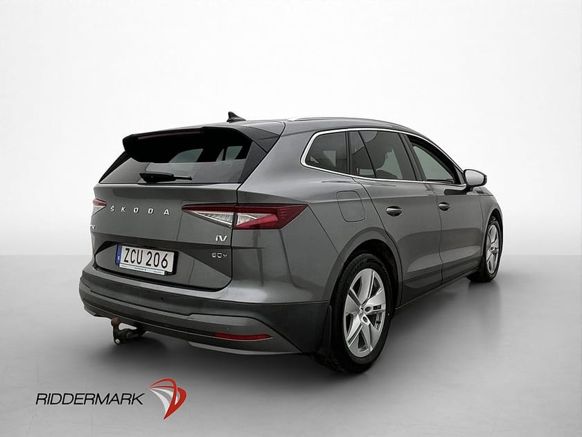 Bild 5 av Škoda Enyaq iV 80x Skoda 265hk Värmare Dragkrok Kamera Halvskinn MOMS