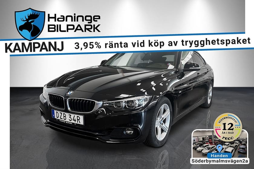 Bild 1 av BMW 420d Gran Coupé Steptronic Sport line/SUPERDEAL 3,95%/B-KAM/GPS/PDC/ACC