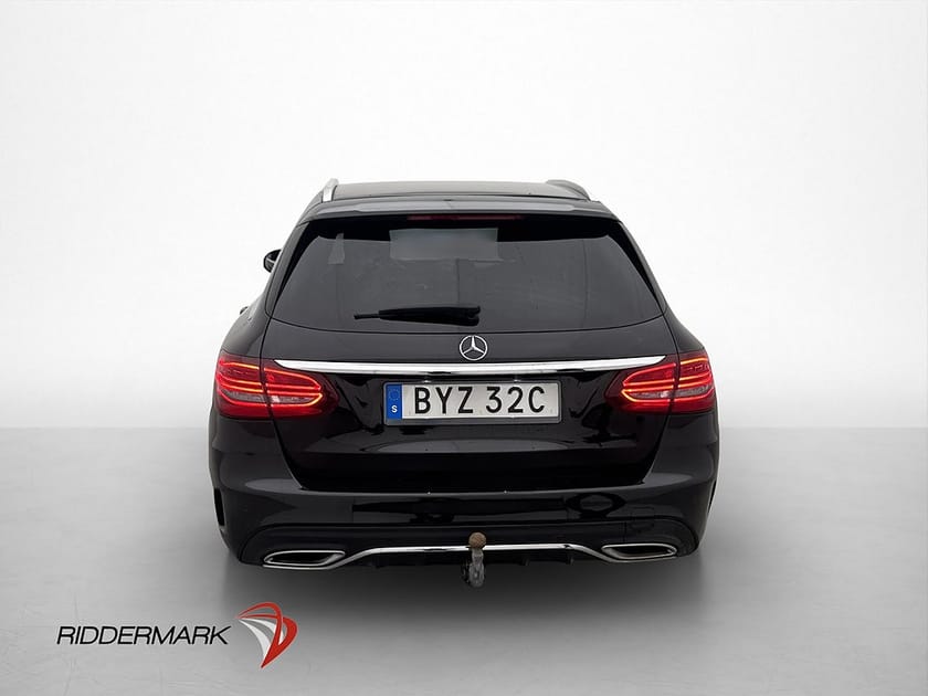 Bild 4 av Mercedes-Benz C 220 T d 220T AMG Cockpit Läder Kamera Drag 194hk