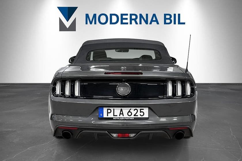 Bild 5 av Ford Mustang GT Cabriolet Convertible SelectShift 421HK SV-såld Navi B-kam