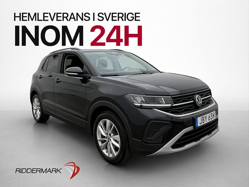 Bild 1 av Volkswagen T-Cross 1.0 TSI 95hk Life Cockpit CarPlay