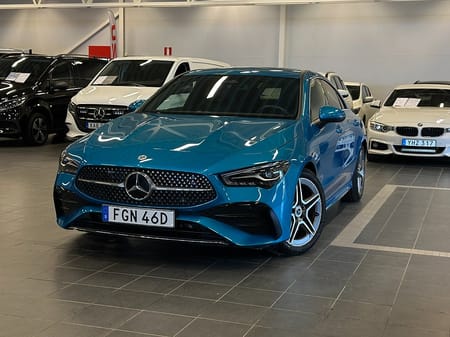 Mercedes-Benz CLA 200 200, AMG Line Advanced Plus, Parkeringsvärmare, Moms!