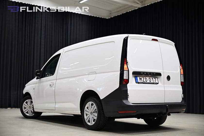 Bild 4 av Volkswagen Caddy Cargo Maxi DSG 122HK Inredd|Drag|Värmare|EnÄgare|M-Värmare|Leasbar