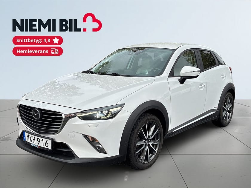 Bild 1 av Mazda CX-3 2.0 SKYACTIV-G/Drag/SoV/MoK/BOSE/B-kamera/HuD/Ad.Fart