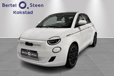 Fiat 500e 3+1 RYGGEKAMERA, CARPLAY, LAV KILOMETER
