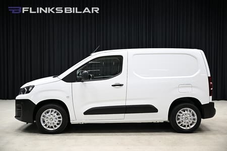 Peugeot Partner Utökad Last 130HK L2 Automat|Drag|Värmare|EnÄgare|3-Sits|Leasbar