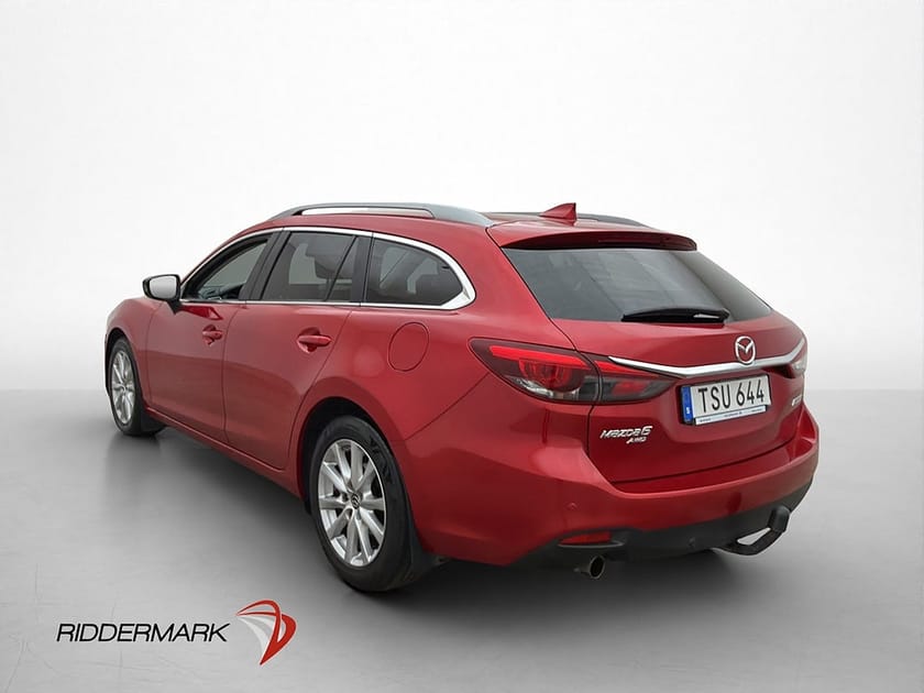 Bild 5 av Mazda 6 Wagon 2.2 AWD Drag Navi Värmare Isofix Nyservad