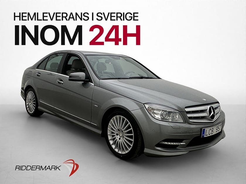 Bild 3 av Mercedes-Benz C 180 CGI BE AMG Skinn Sensorer Farthållare