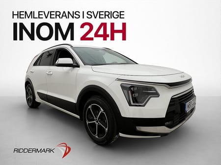 Kia Niro Hybrid 141hk Action Kamera Navi Halvskinn CarPlay