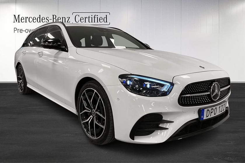 Bild 2 av Mercedes-Benz E 220 T d AMG Nightpack Värmare Drag 360 Kamera