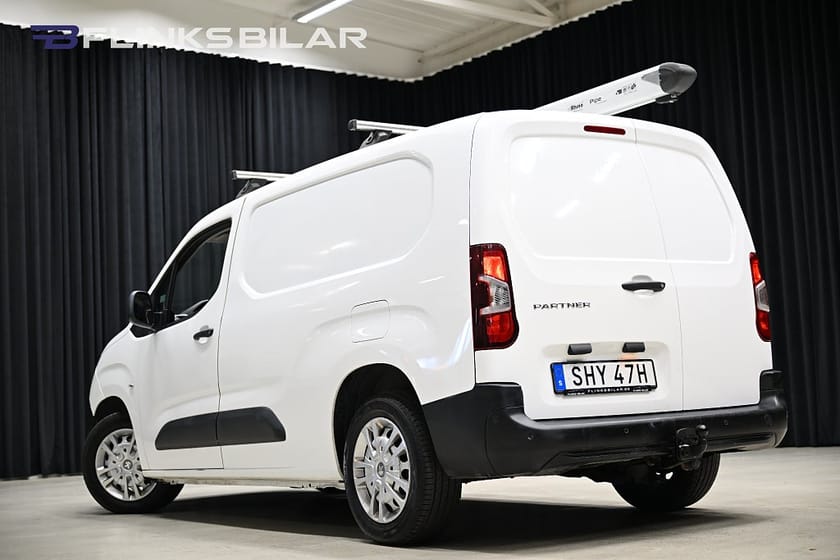 Bild 4 av Peugeot Partner Utökad Last 102HK L2 Inredning|Pipetube|Drag|Värmare|NyKamrem|Moms