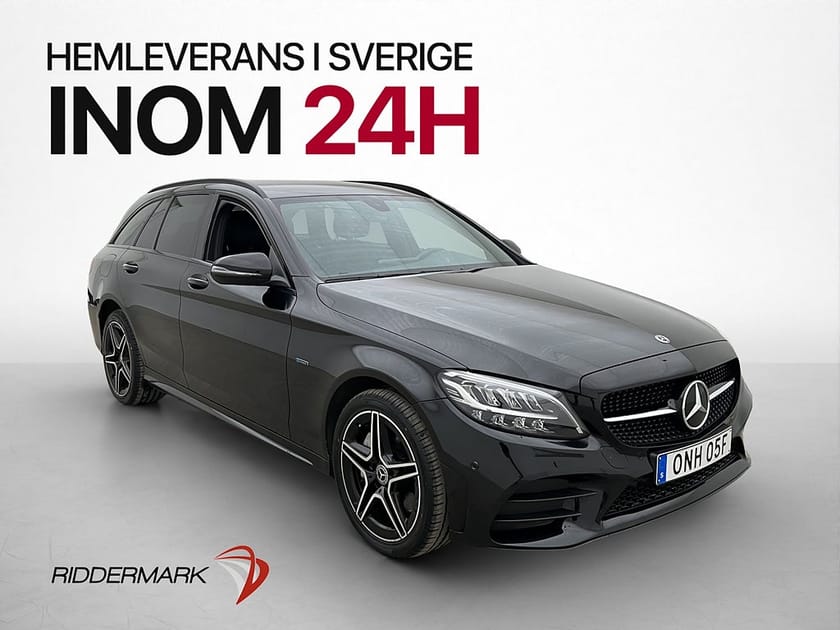 Bild 3 av Mercedes-Benz C 300 T de 306hk AMG Night CarPlay Värm Drag