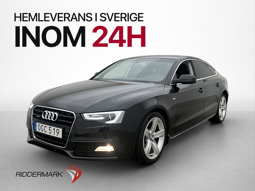 Bild 3 av Audi A5 Sportback 2.0 TDI Quattro 190hk S-Line P-Sensor Farthållare