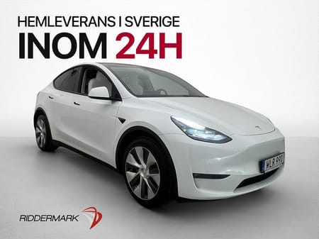 Tesla Model Y Long Range AWD Ljus Interiör Svensksåld