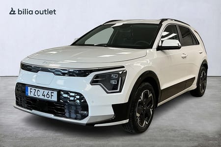 Kia Niro EV Advance Nybesiktigad B-kamera Dragkrok H&K Ljud Navi