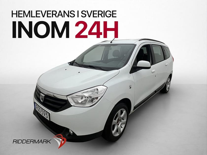 Bild 3 av Dacia Lodgy 115hk 7-Sits Motorvärmare P-Sensorer Dragkrok