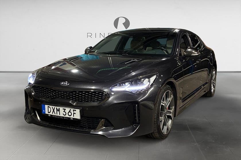 Bild 1 av Kia Stinger GT AWD 3.3 T-GDi 366 HK AUT NAVI DRAG H/K PANO PDC 19"