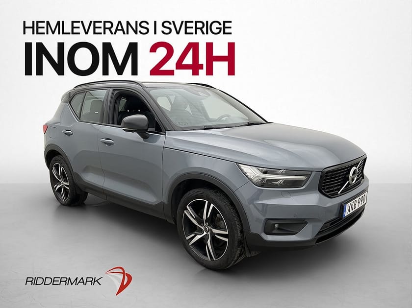 Bild 3 av Volvo XC40 Recharge T5 R-Design VOC H/K Pano 360° Skinn Drag