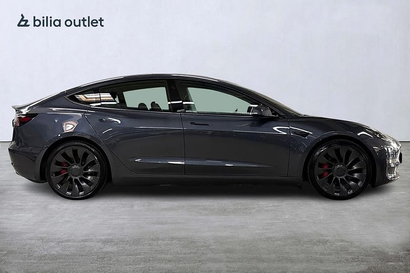 Bild 5 av Tesla Model 3 Performance AWD 517hk Panorama Navi Backkamera