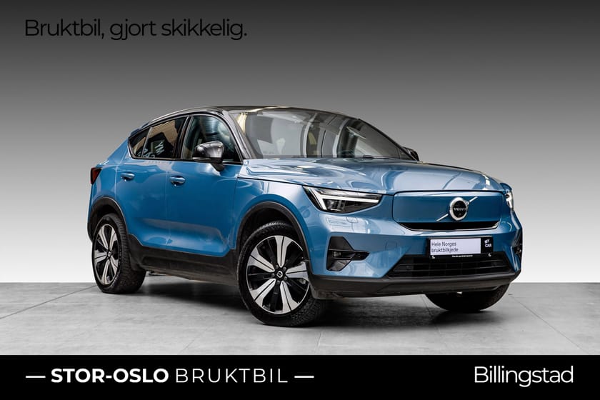 Bilde 1 av Volvo C40 Recharge Twin motor Ultimate AWD Krok/H&K/Pano/360°/ACC/El.bakluke