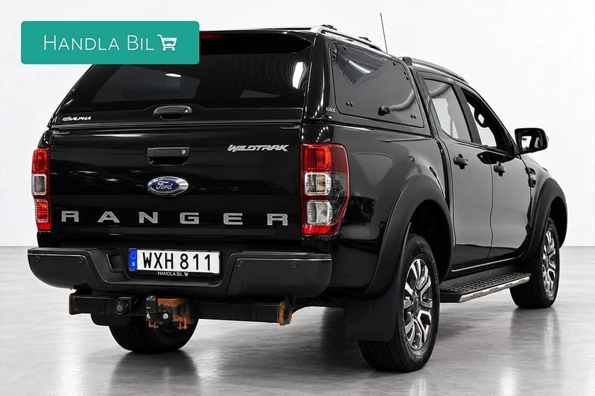 Bild 5 av Ford Ranger Dubbelhytt 3.2 4x4 Wildtrak Diff HUD D-värm Moms Drag