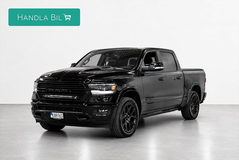Bild 1 av RAM 1500 Crew Cab 5.7 V8 HEMI 4x4 Laramie Night Edition Drag Pano Luft Moms