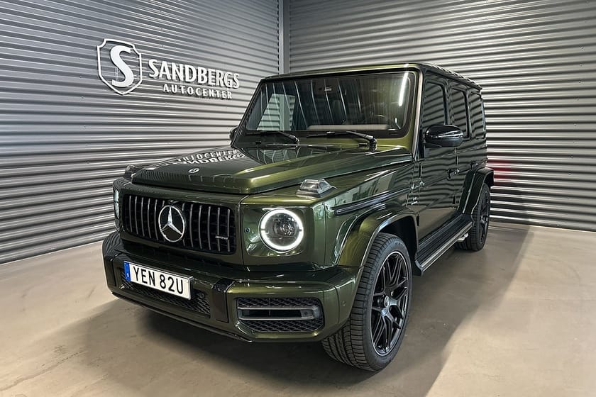 Bild 1 av Mercedes-Benz AMG G 63 Värmare 360-kamera Massagestolar Burmester Drag